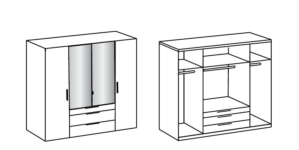 Kleiderschrank WINNIPEG