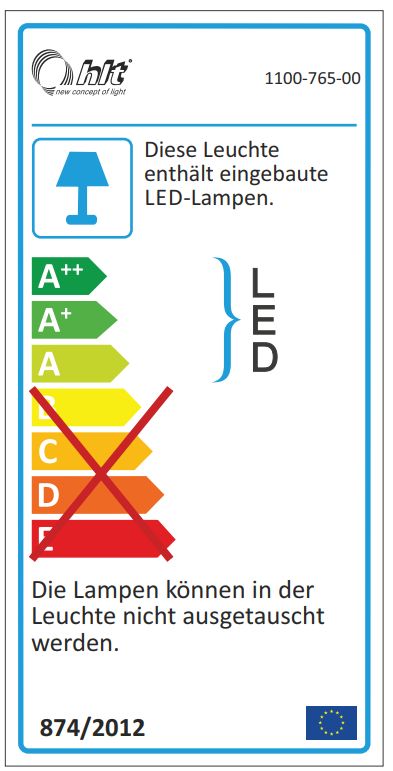 LED Unterbauspot 5er-Set 1100.765.00