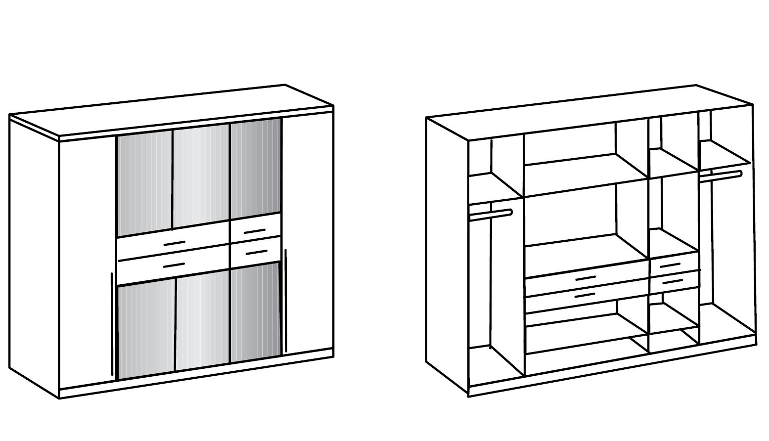 Kleiderschrank DENVER