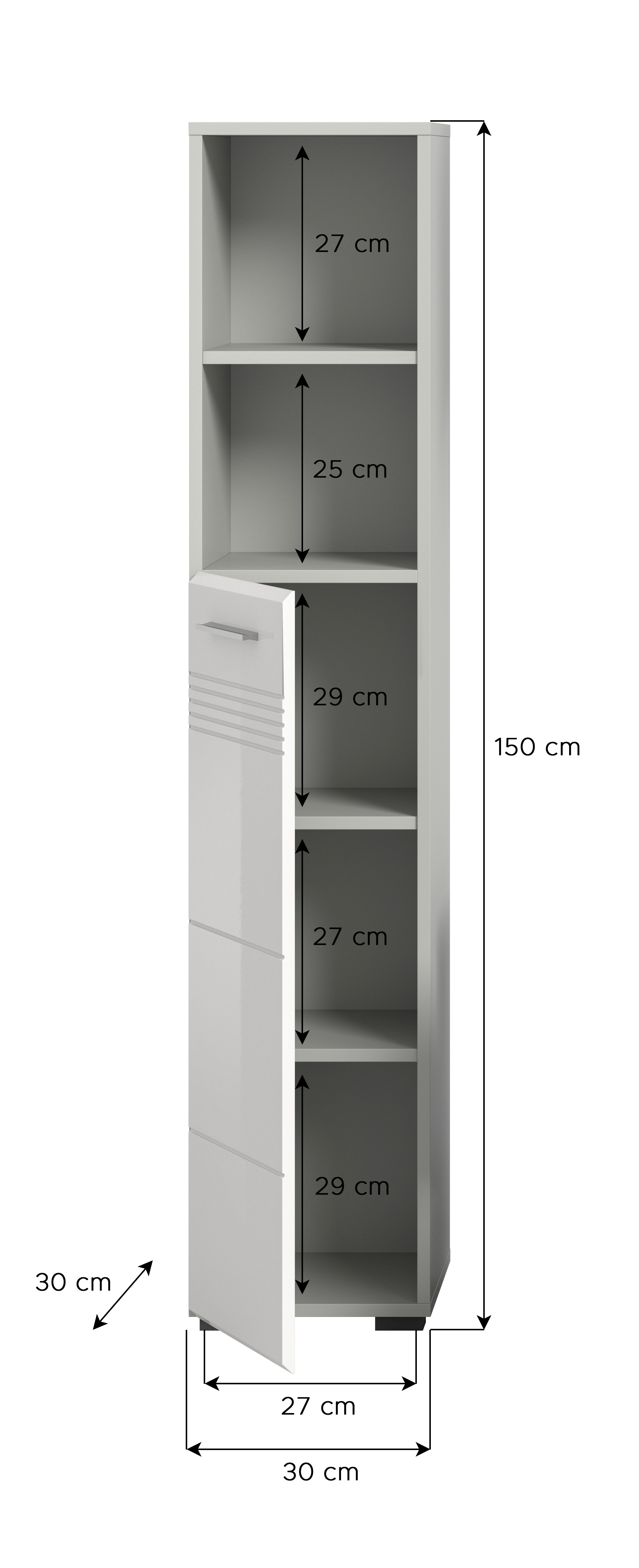 Hochschrank DILLA