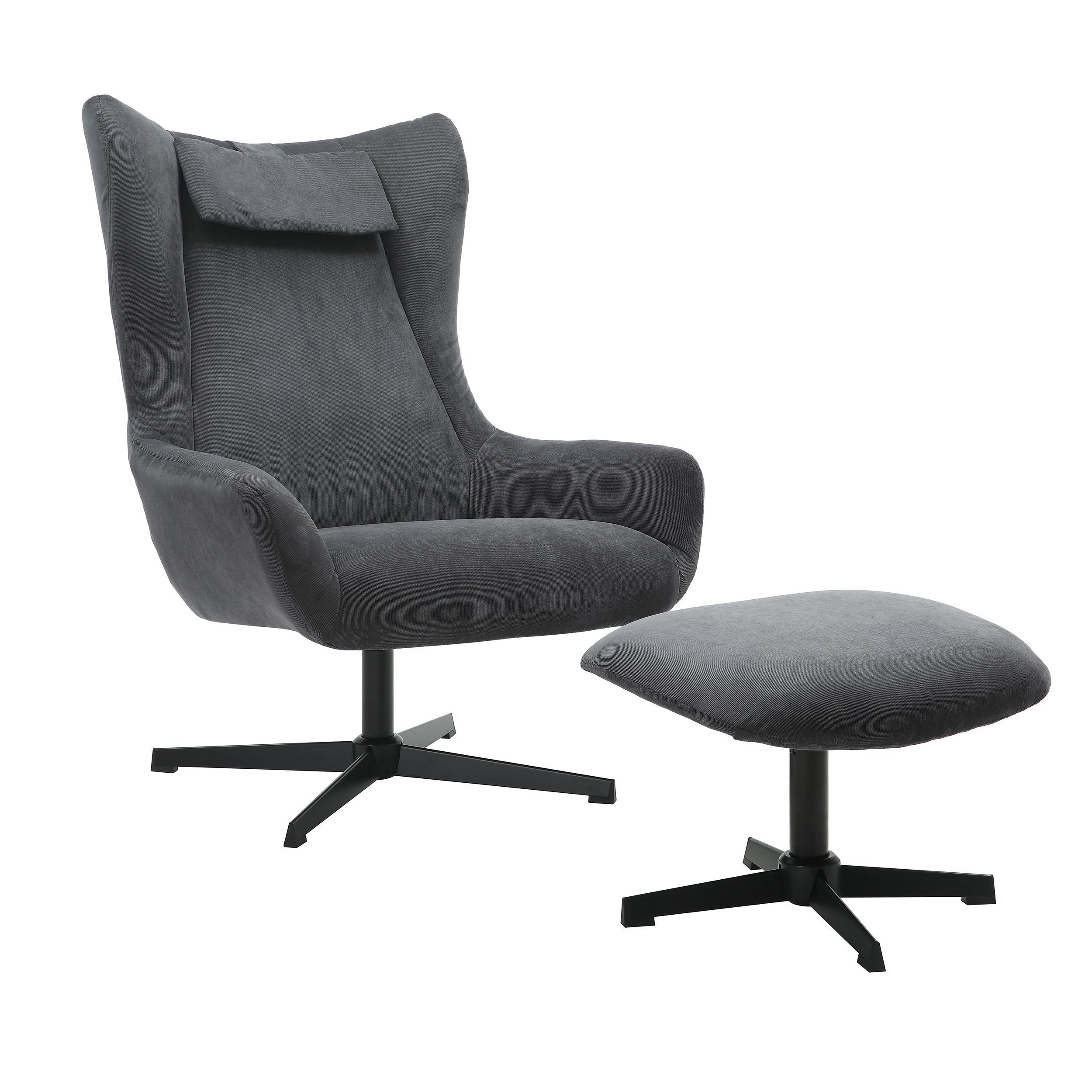 Sessel mit Hocker 367827