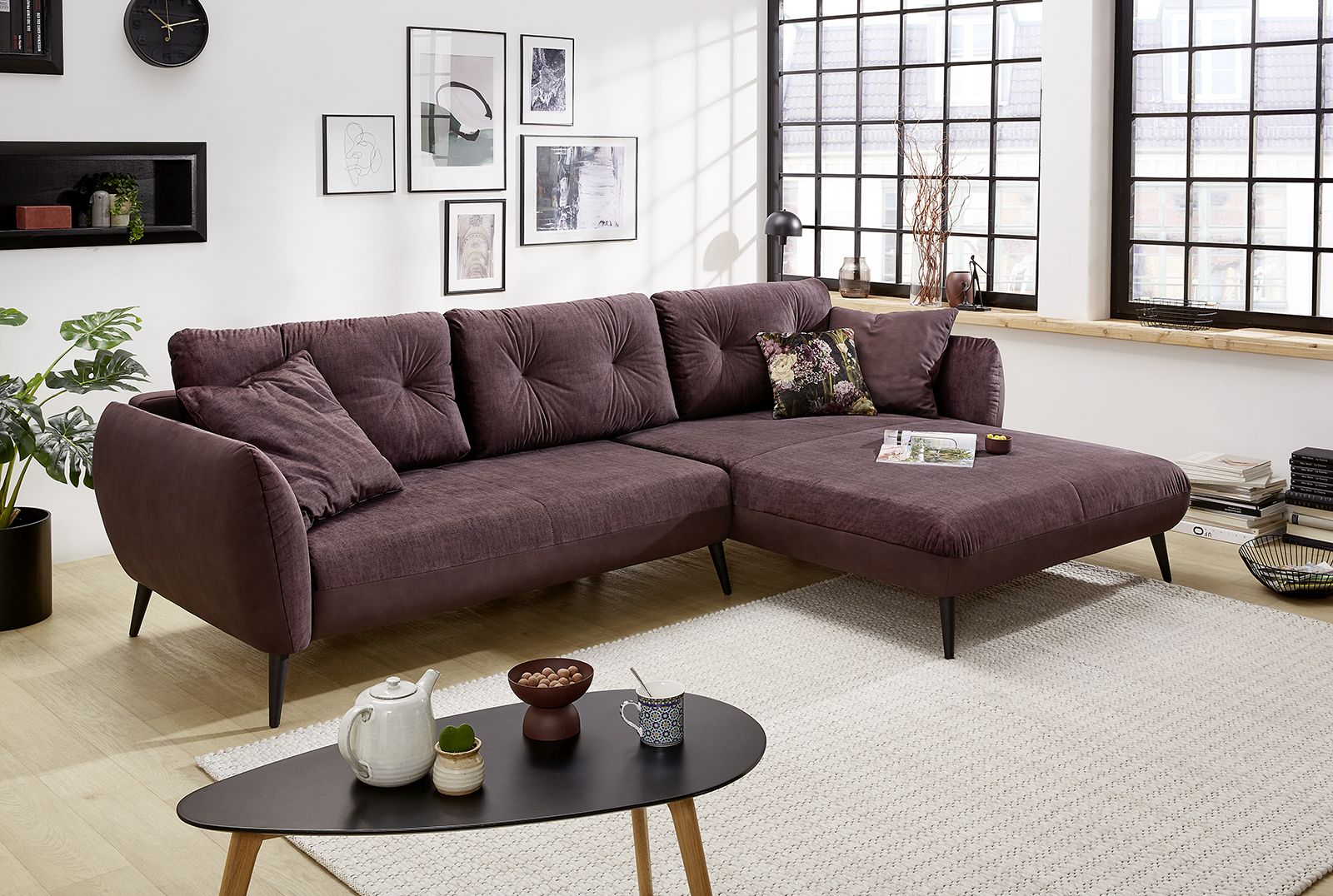 Eiche | Couch-/Esstisch Artisan 509860-3 FLIPP |