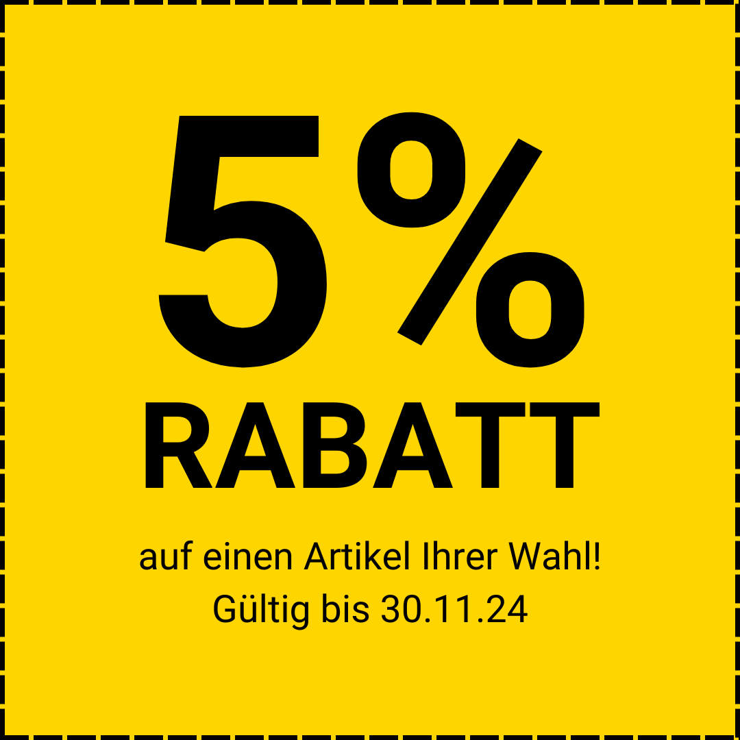 5% Rabatt