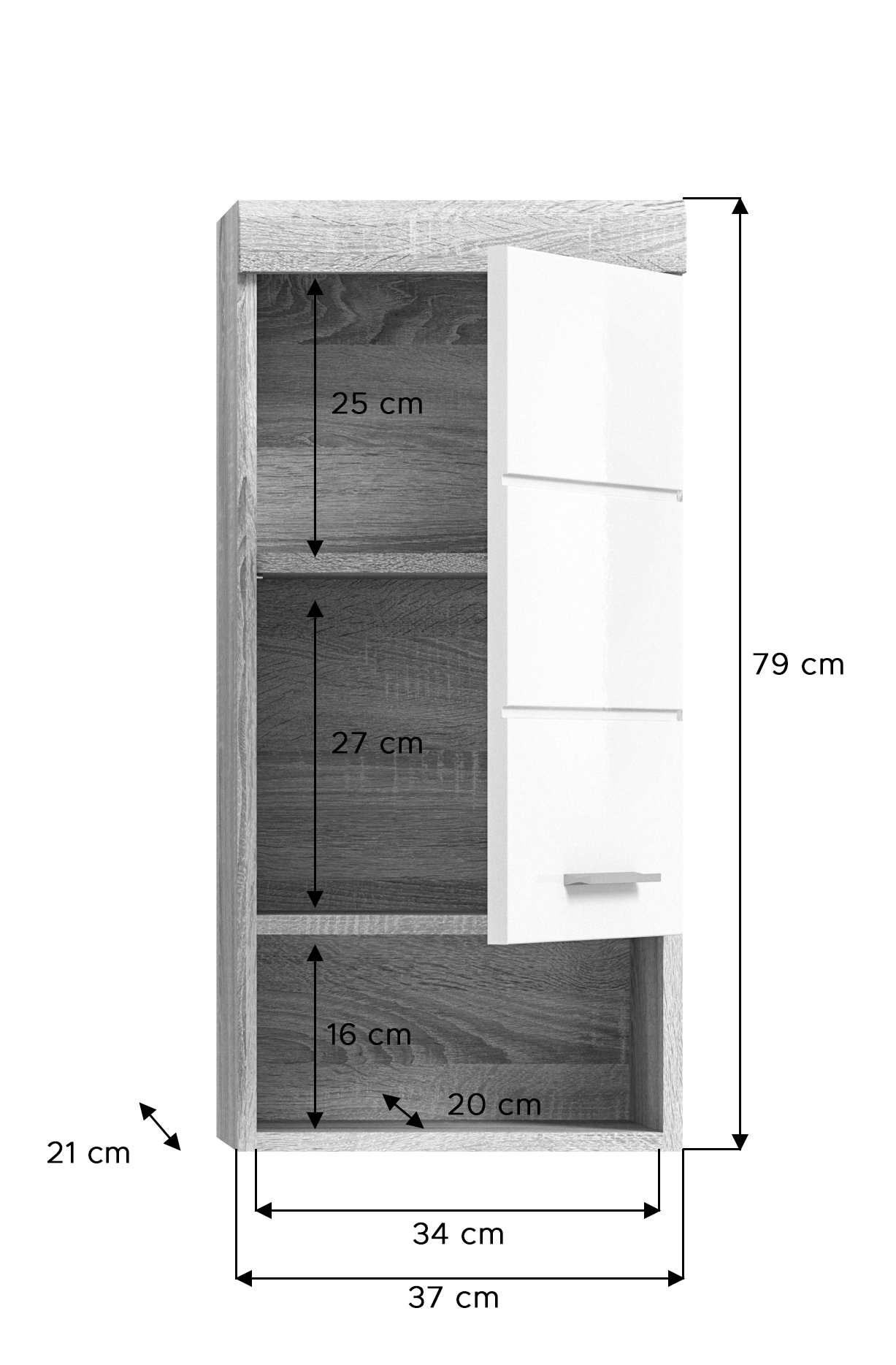 Hängeschrank  GIMBI