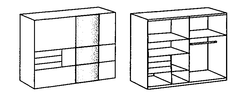 Schwebetürenschrank BAMBERG