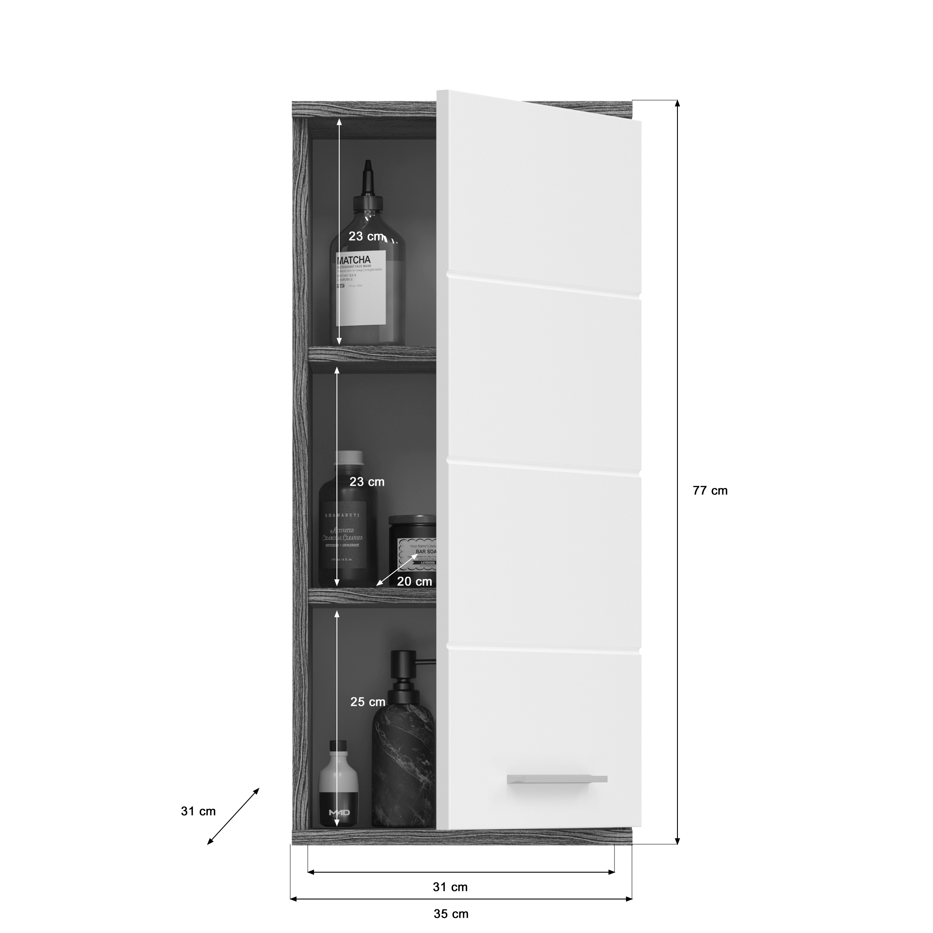 Hängeschrank  ASSELA