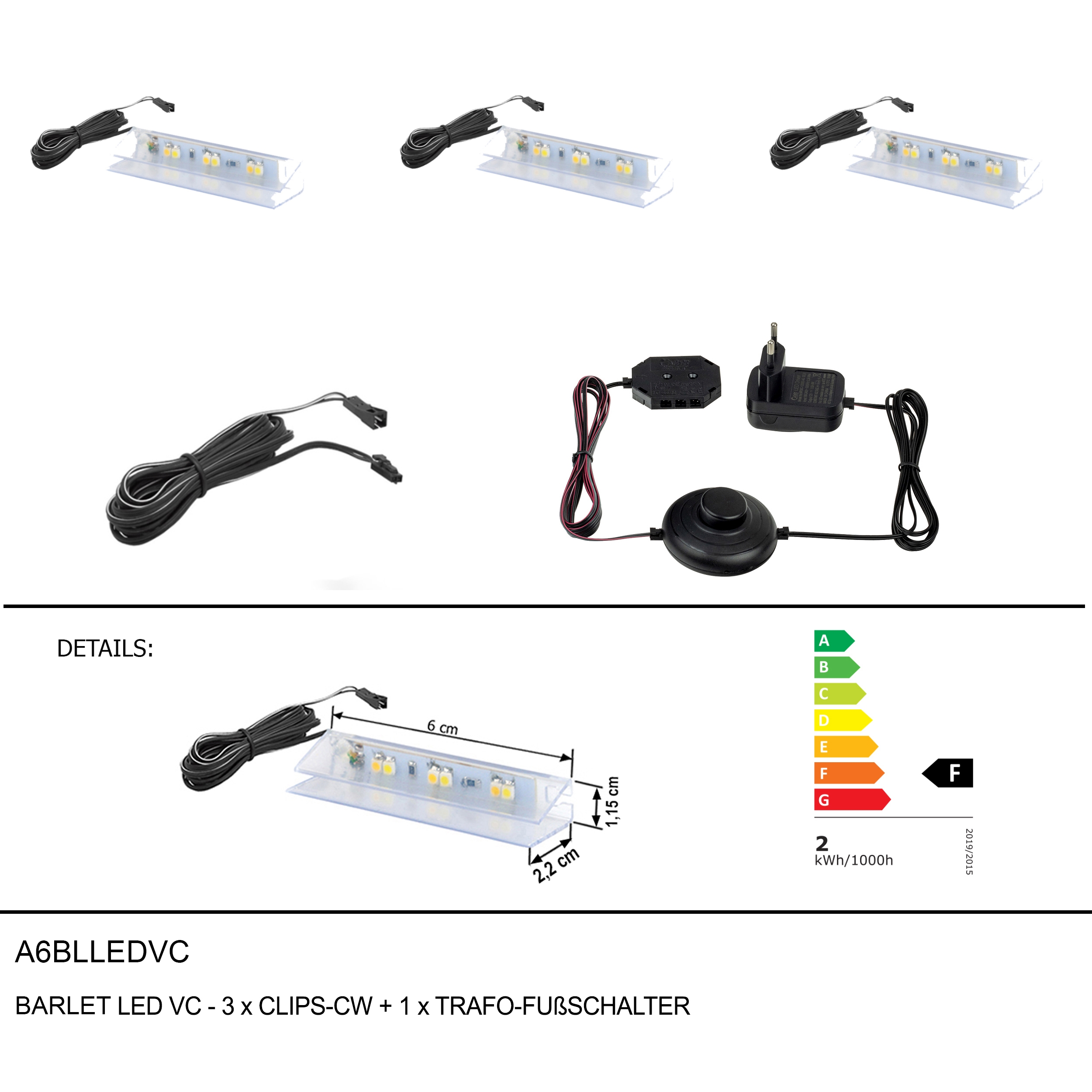 Beleuchtungsset LED VC SOLEA