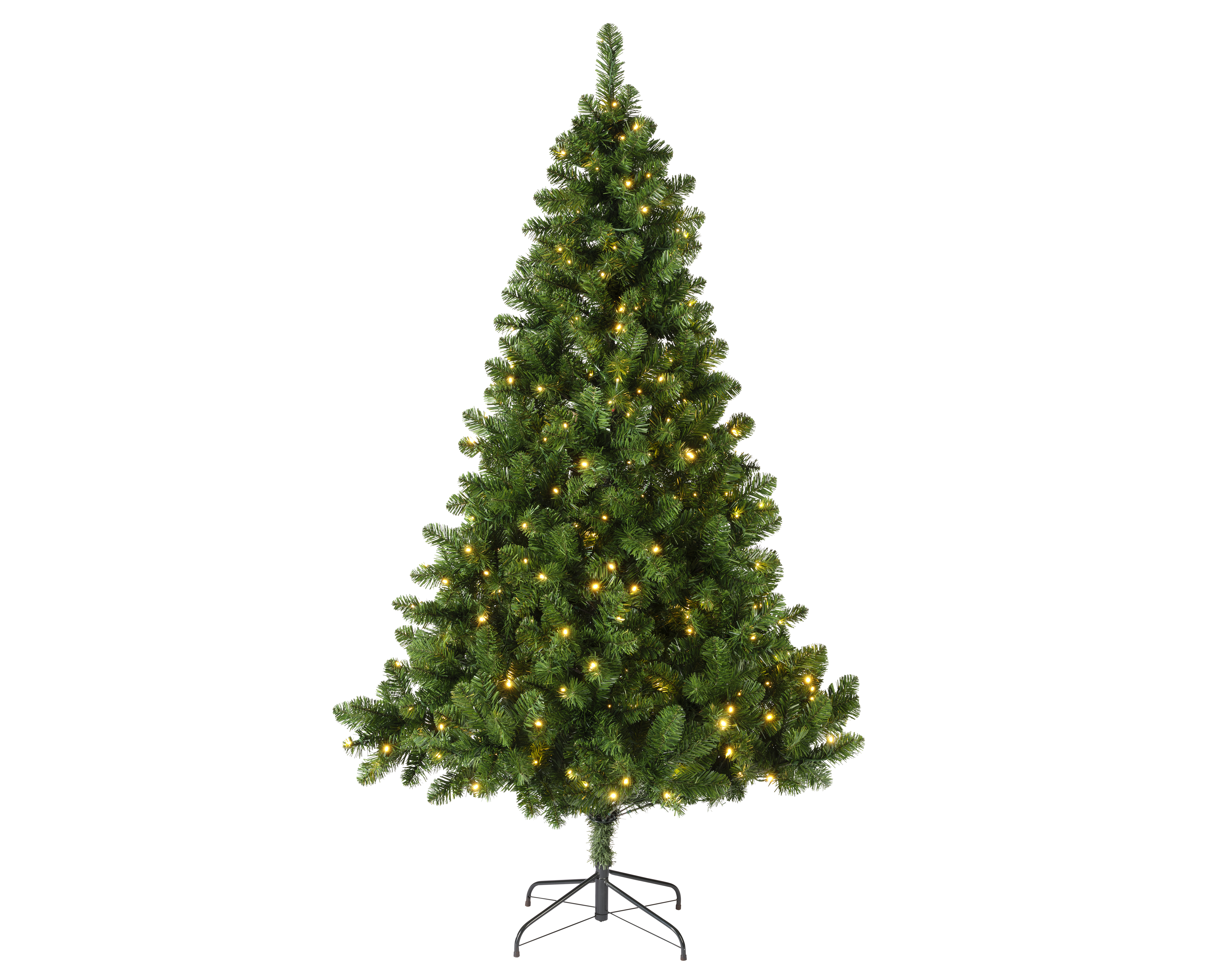 Tannenbaum 210cm mit LED Lichterkette IMPERIAL KIEFER