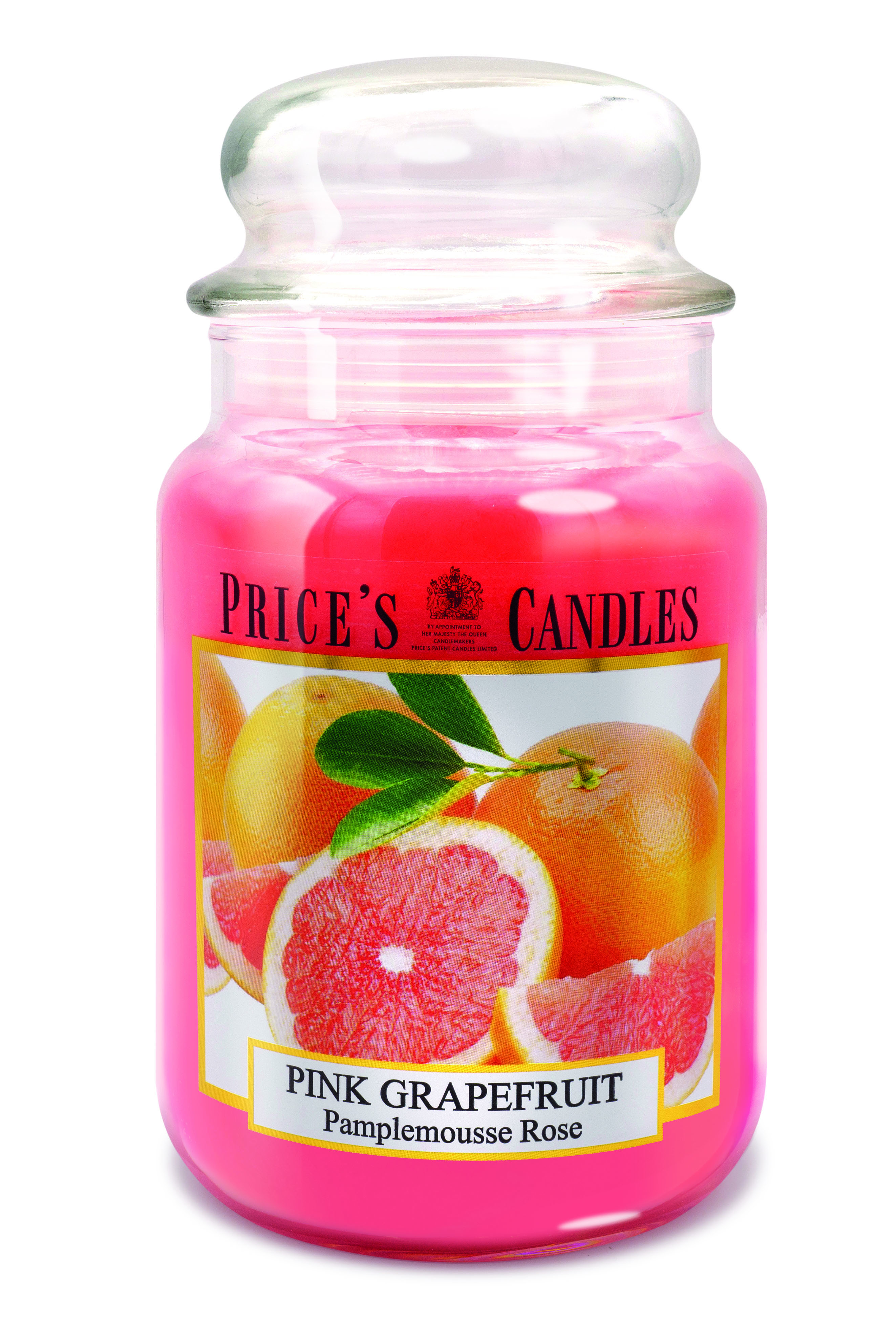 Duftkerze im Bonbonglas Pink Grapefruit PRICES