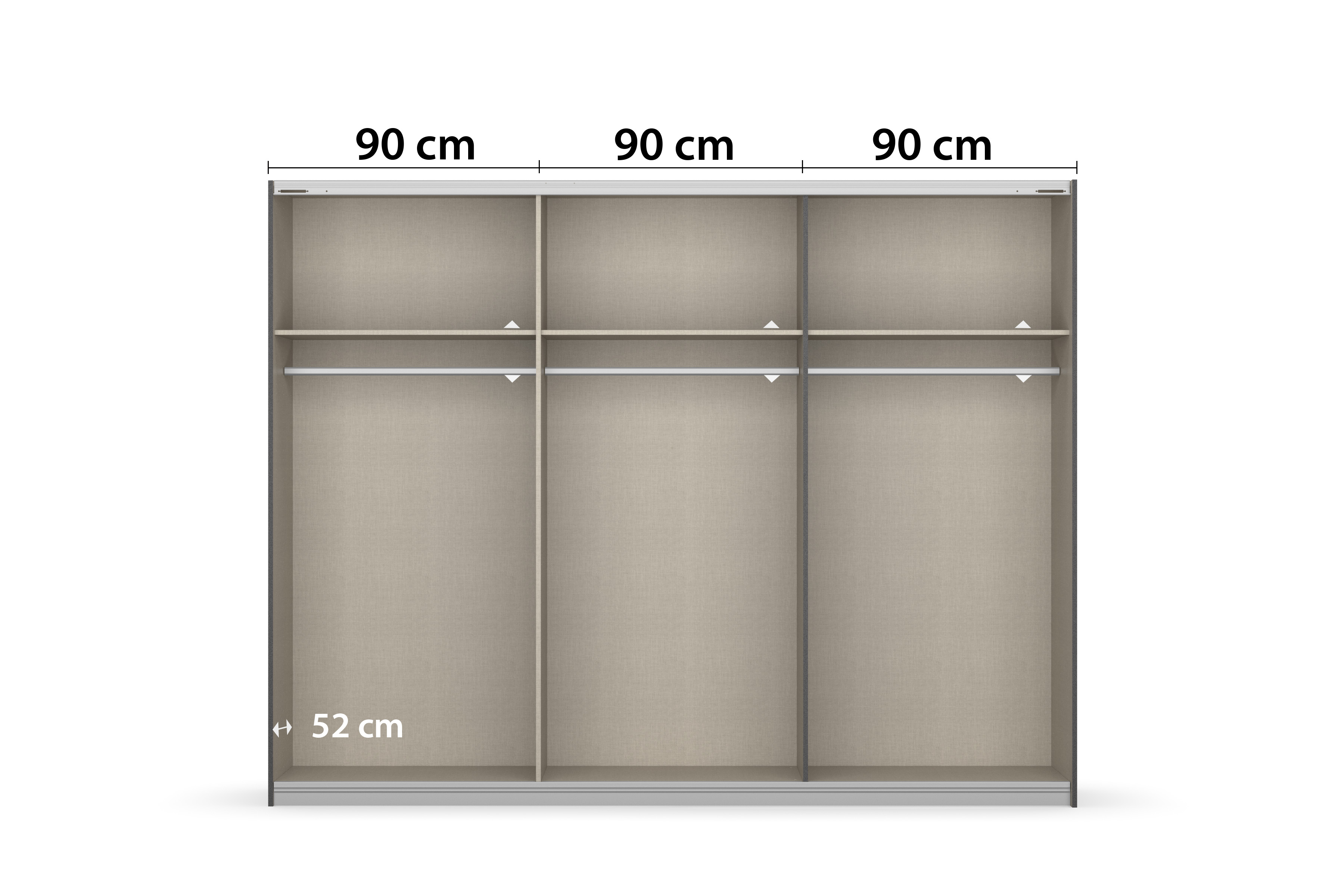 Schwebetürenschrank ABRANTES