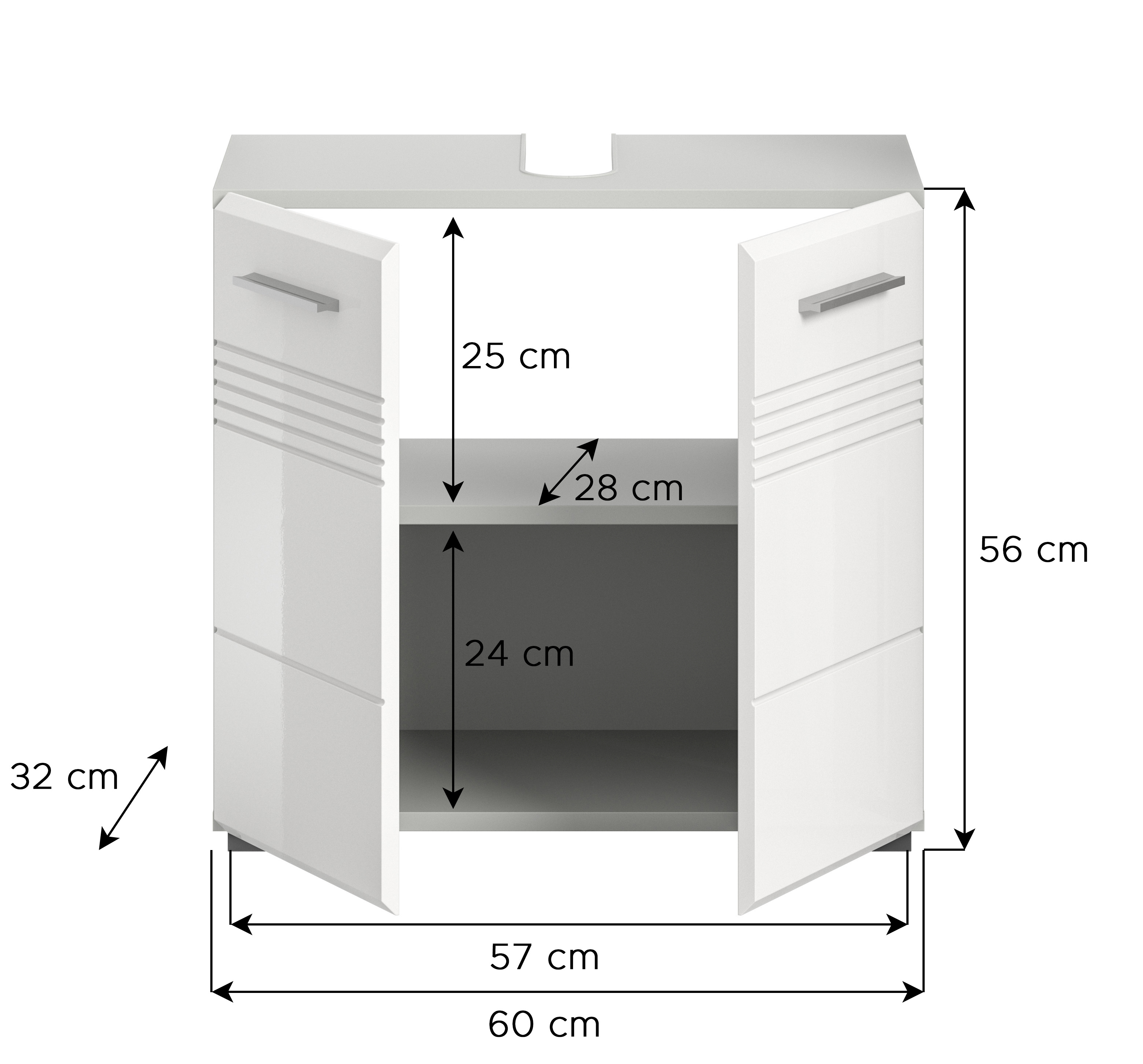 Waschbeckenunterschrank DILLA