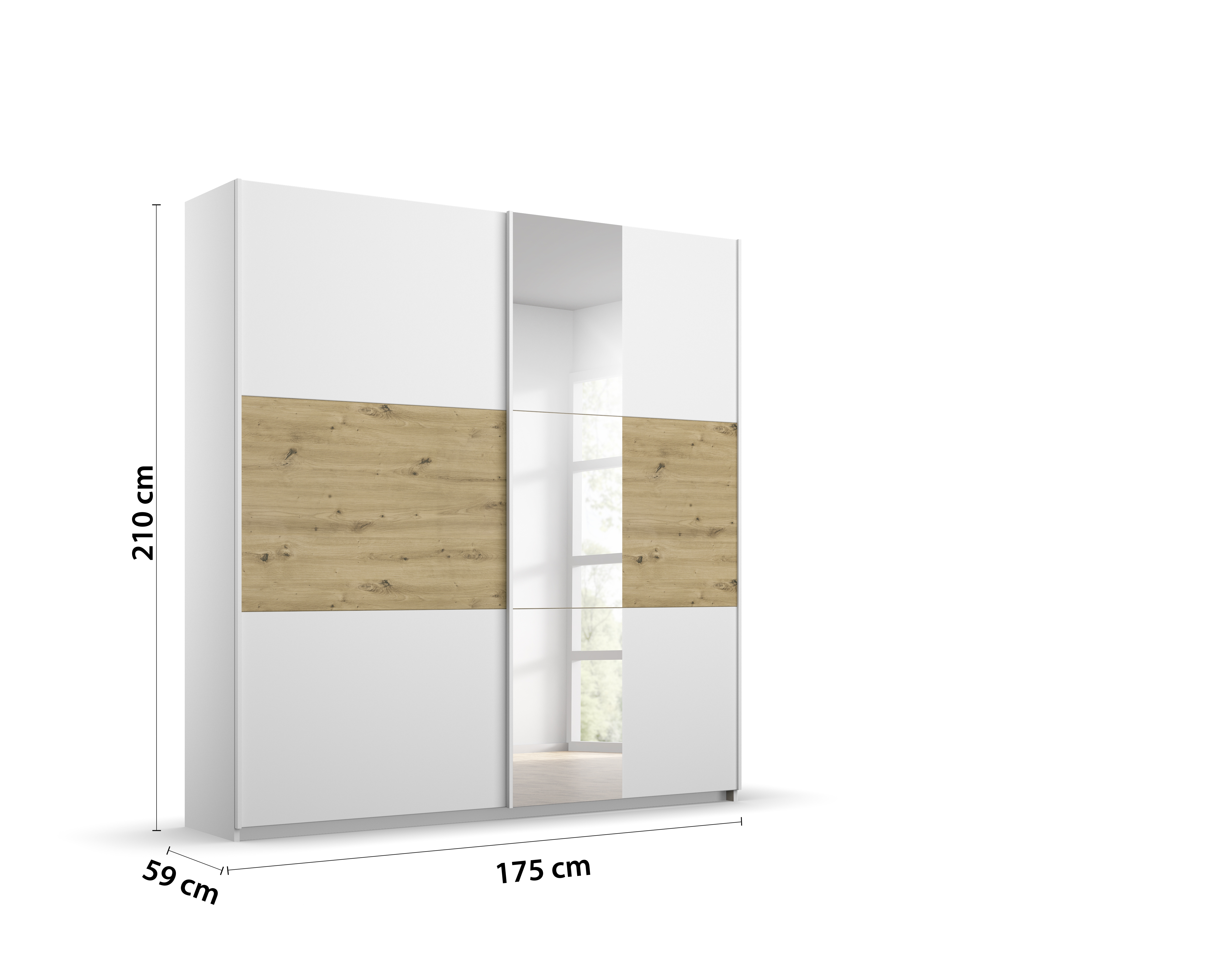 Schwebetürenschrank MIRO