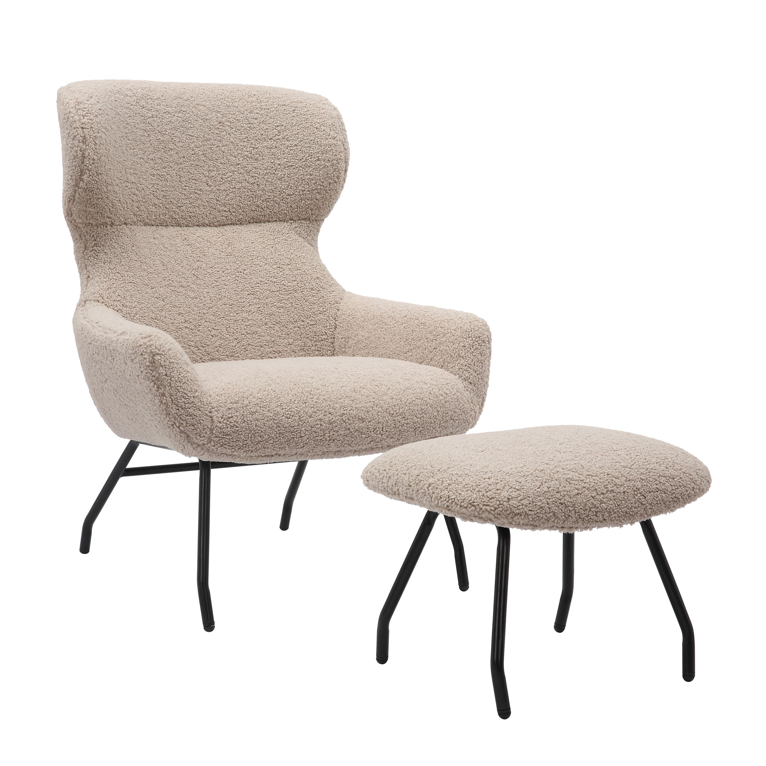 Fauteuil avec repose-pied 367797