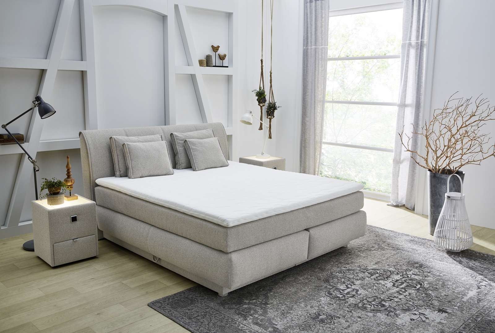 Boxspringbett  CARLA MAX H4