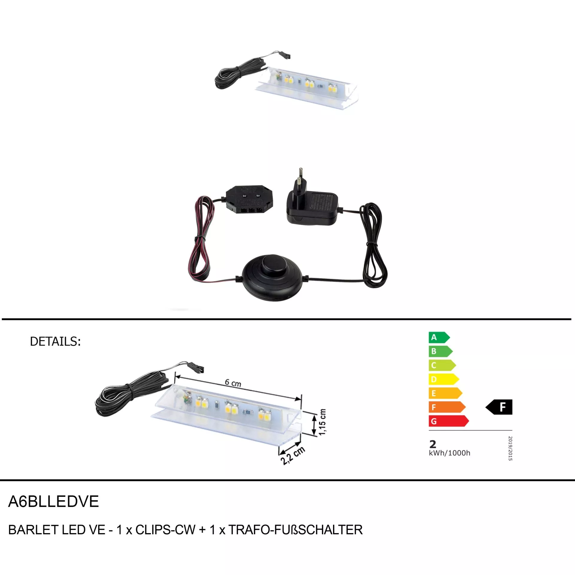 Beleuchtungs-Set LED VE SOLEA