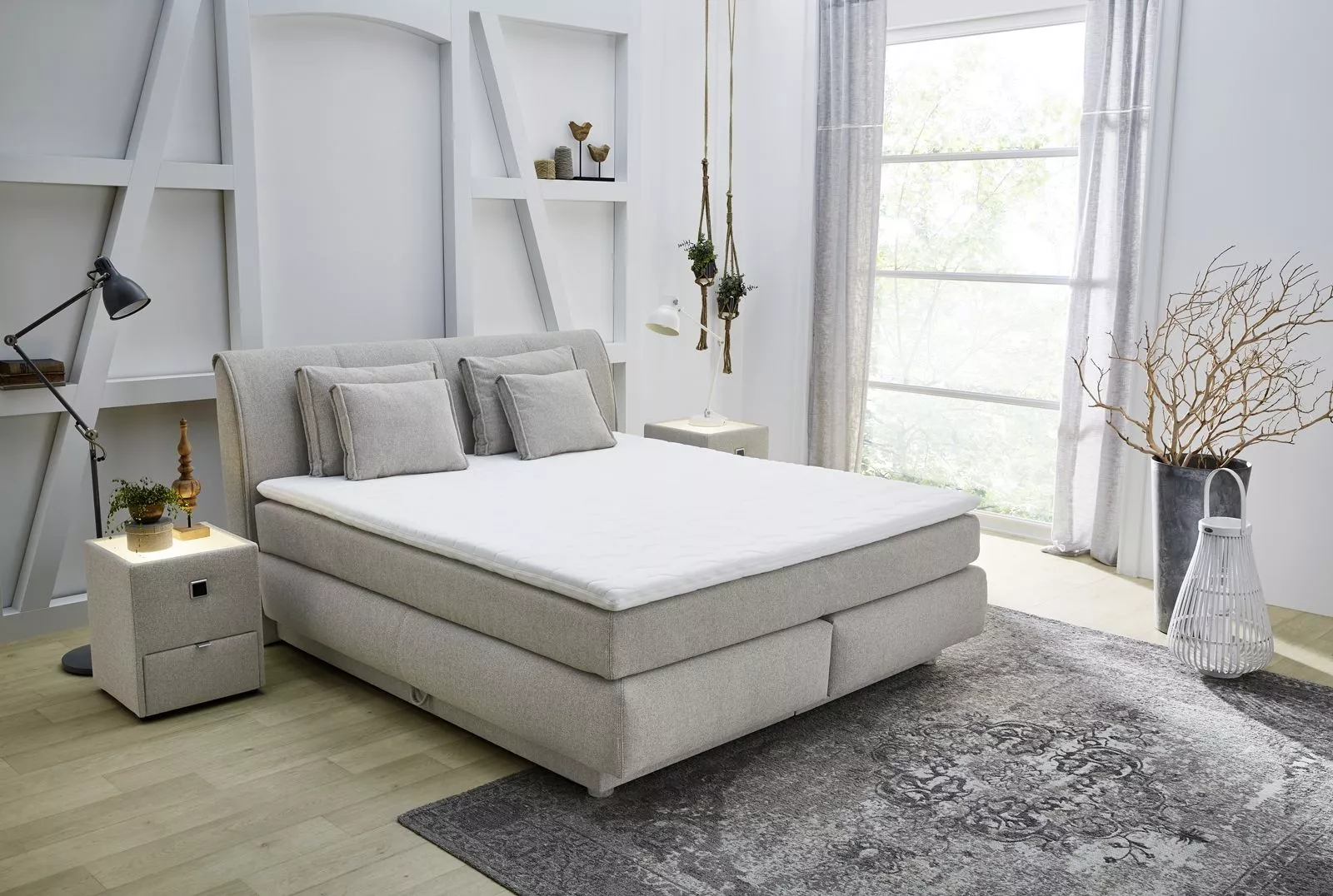 Boxspringbett  CARLA H3