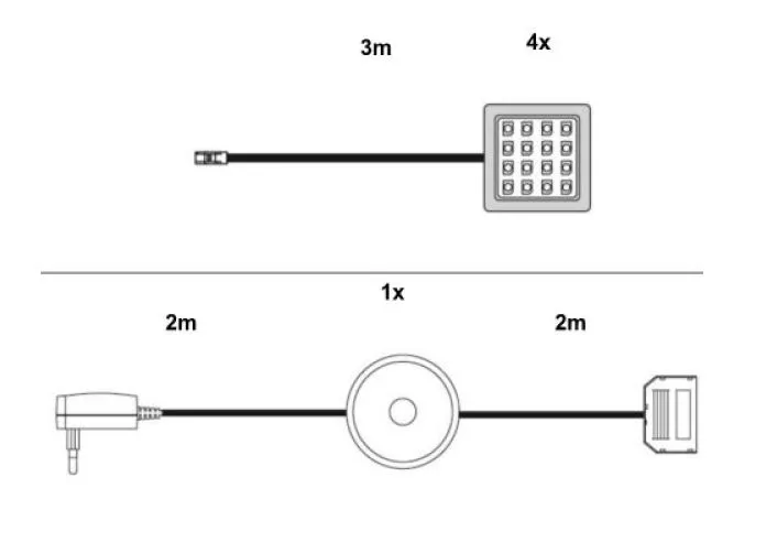 LED-Unterbauspot  BELLA/PRIME 1100-764-00